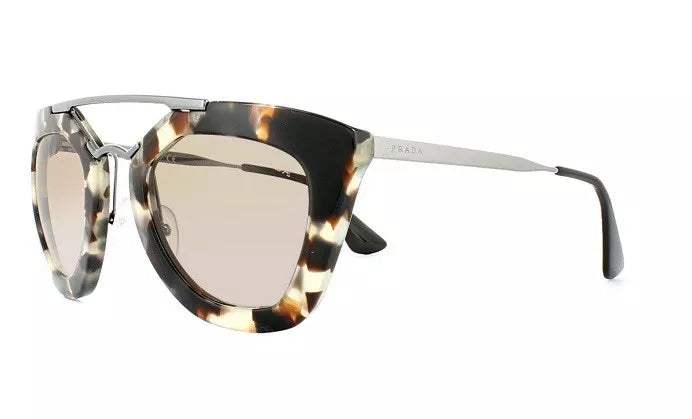 Prada SPR 09Q UAO-1L0 - Spotted Opal Brown-Brown Gradient by Prada for Women - 49-26-140 mm Sunglasses