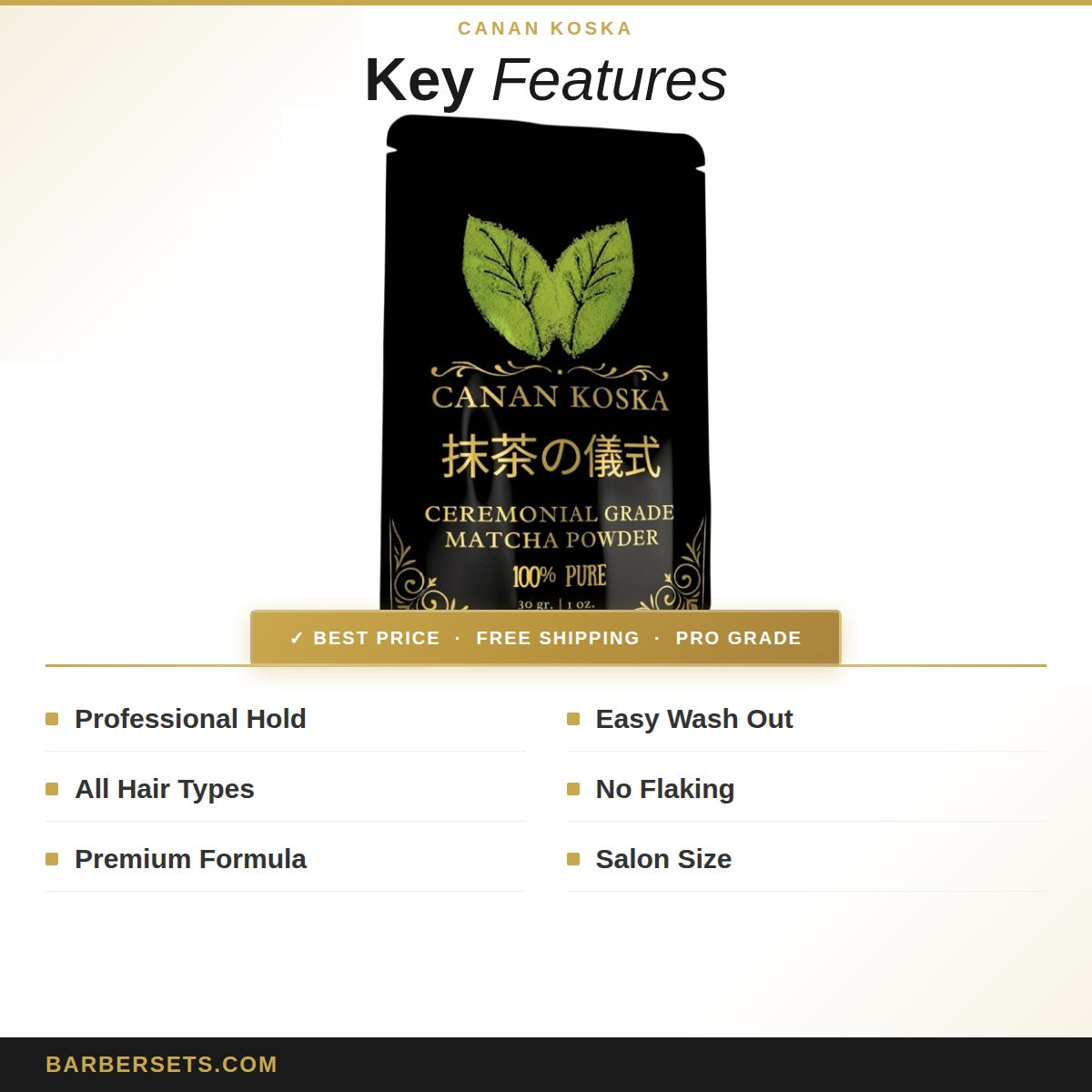 Canan Koska Ceremonial Grade Matcha Powder 30gr
