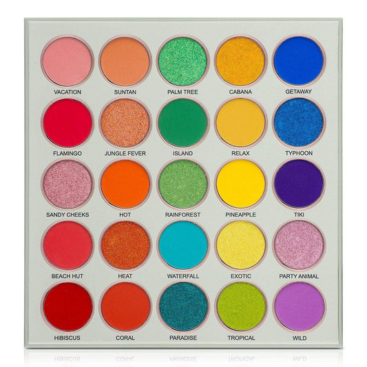 Tropic Like It's Hot Eyeshadow Palette - BarberSets