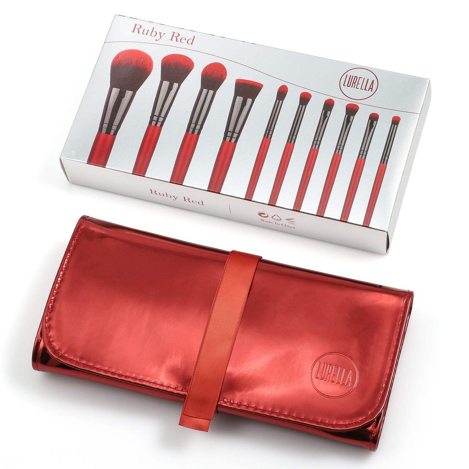 Ruby Red Brush Set - BarberSets