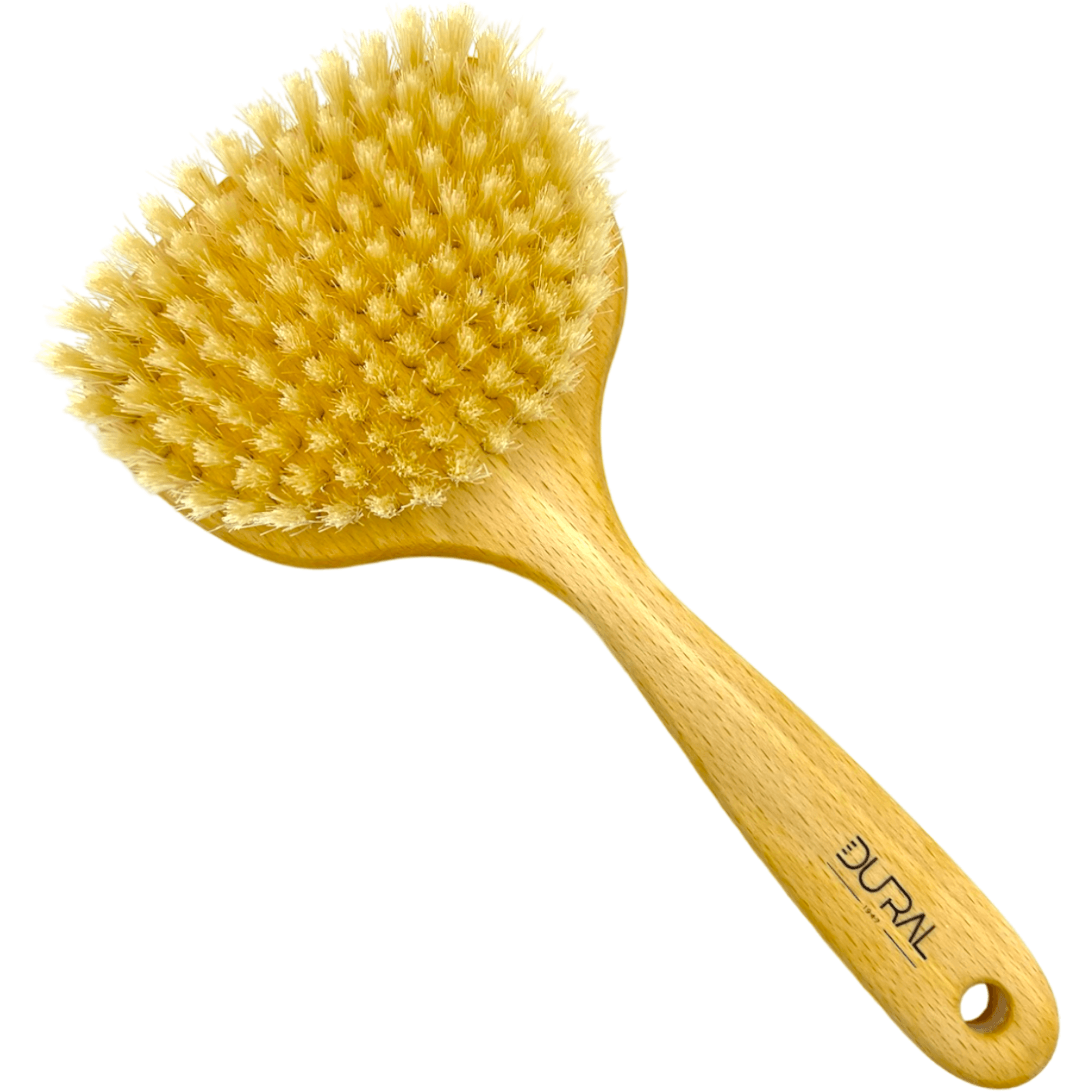 Dural Beech wood sauna & massage brush with pure boar bristles