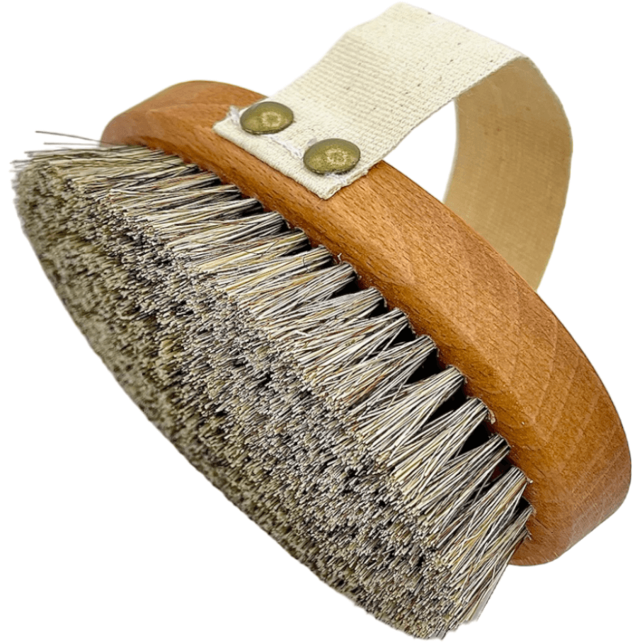 Dural Beech wood wellness brush with horse hair and Tampico fiber