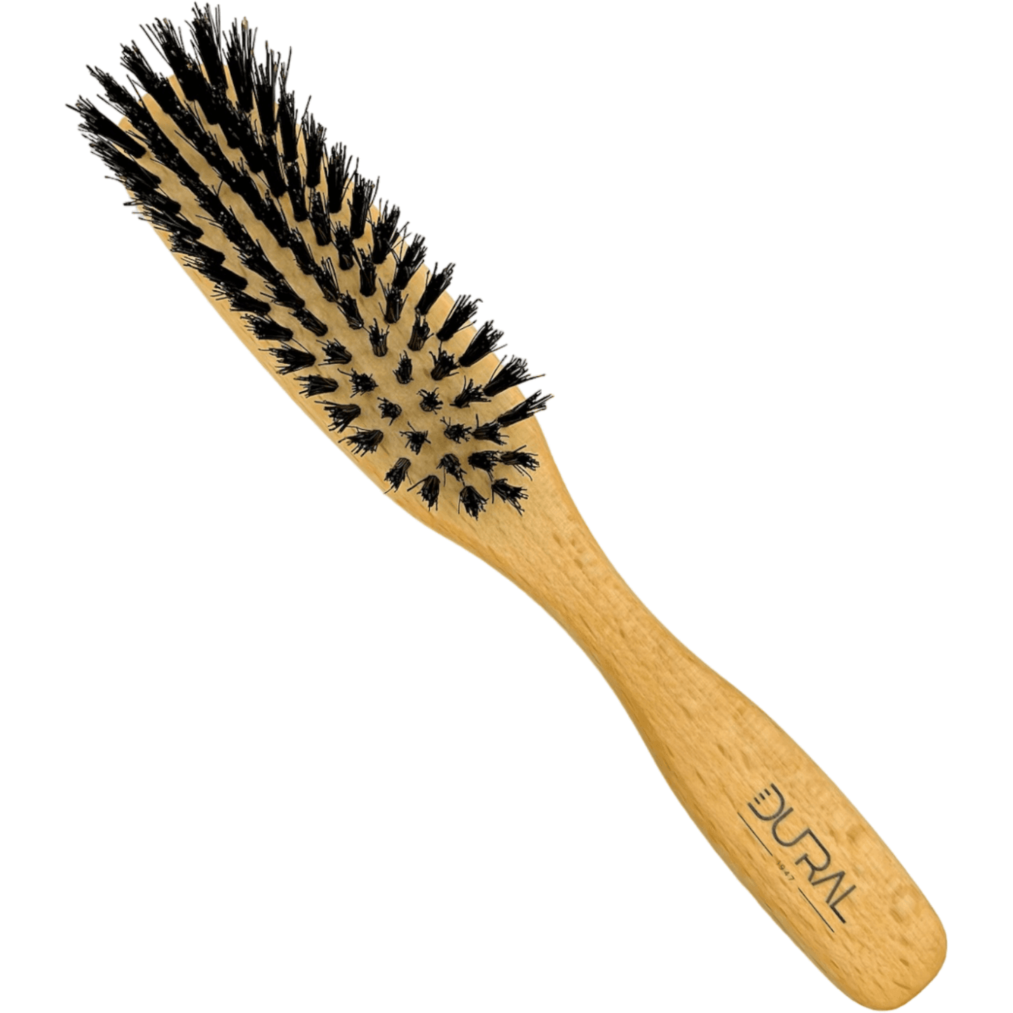 Dural Beech wood hair brush with boar bristles - 5 rows