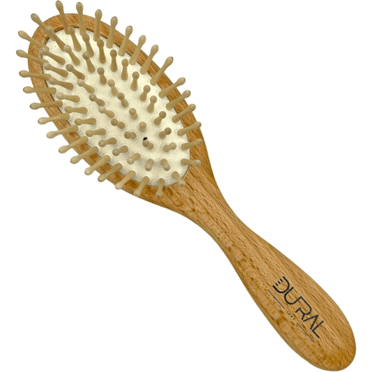 Dural Beech wood rubber cushion hair brush with wooden pins
