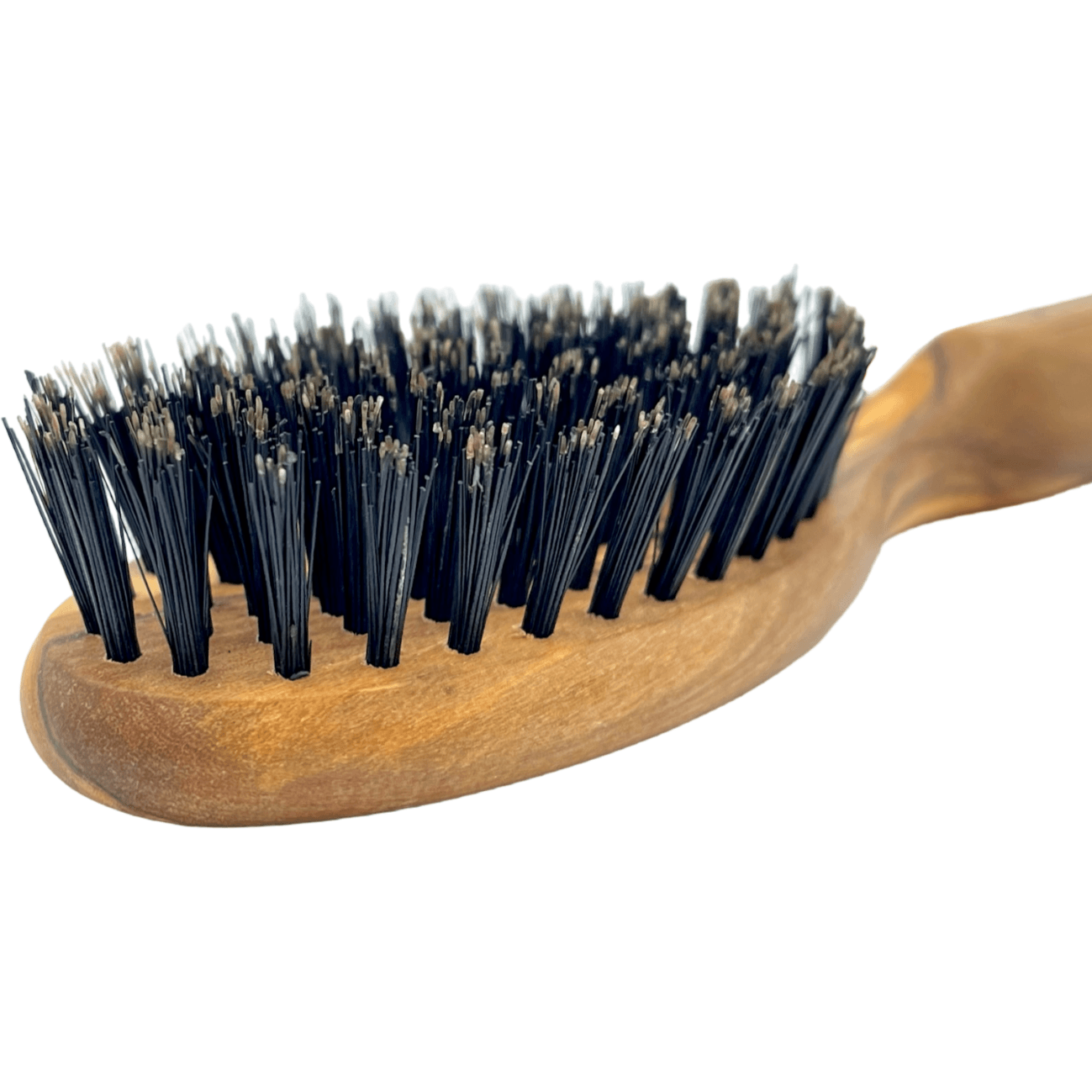 Dural Olive wood hair brush with boar bristles - 7 rows