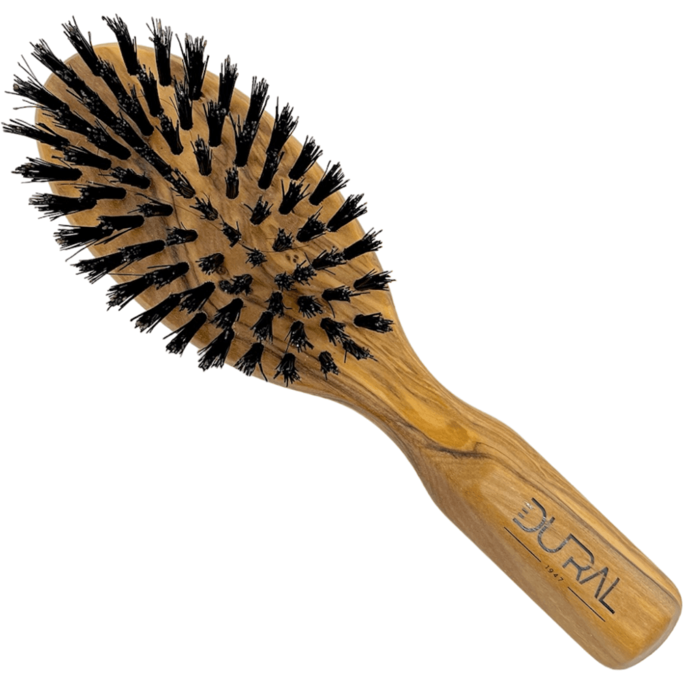 Dural Olive wood hair brush with boar bristles - 7 rows