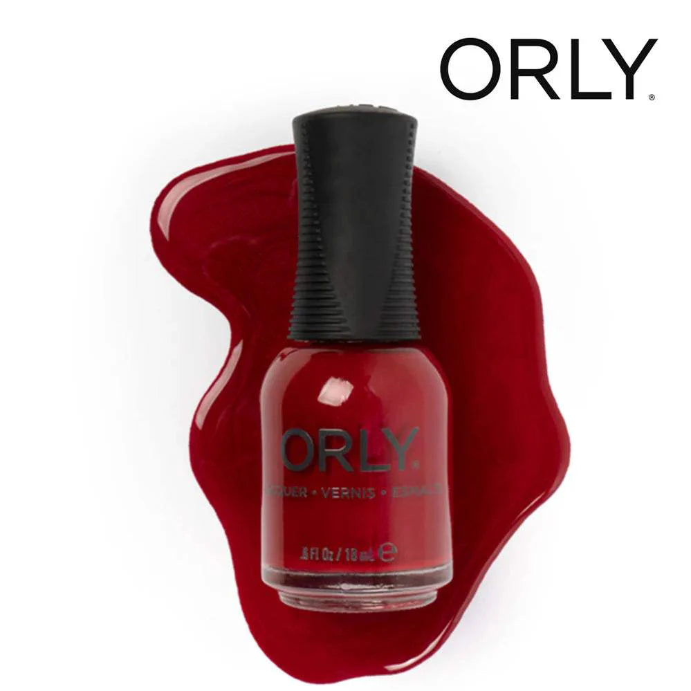 Orly Nail Lacquer 0.6 Fl Oz Forever Crimson