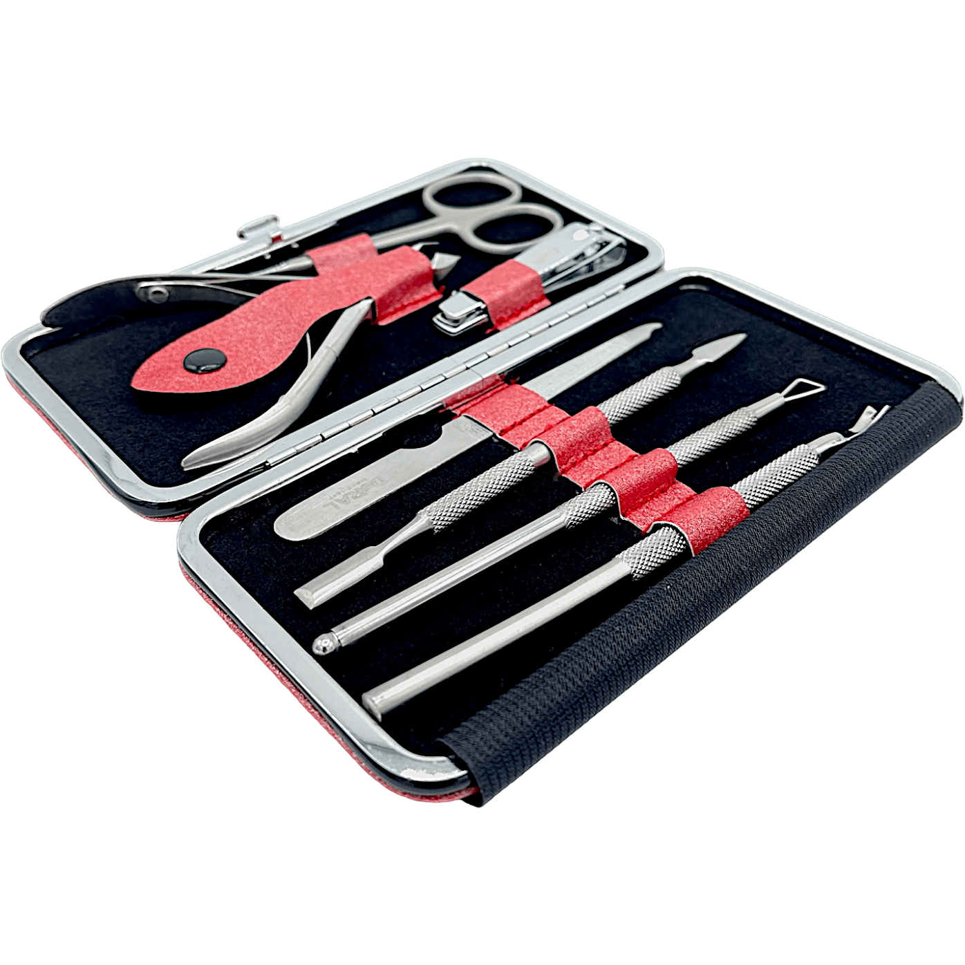 Dural Manicure Pedicure Kit Red SE-202 3oz