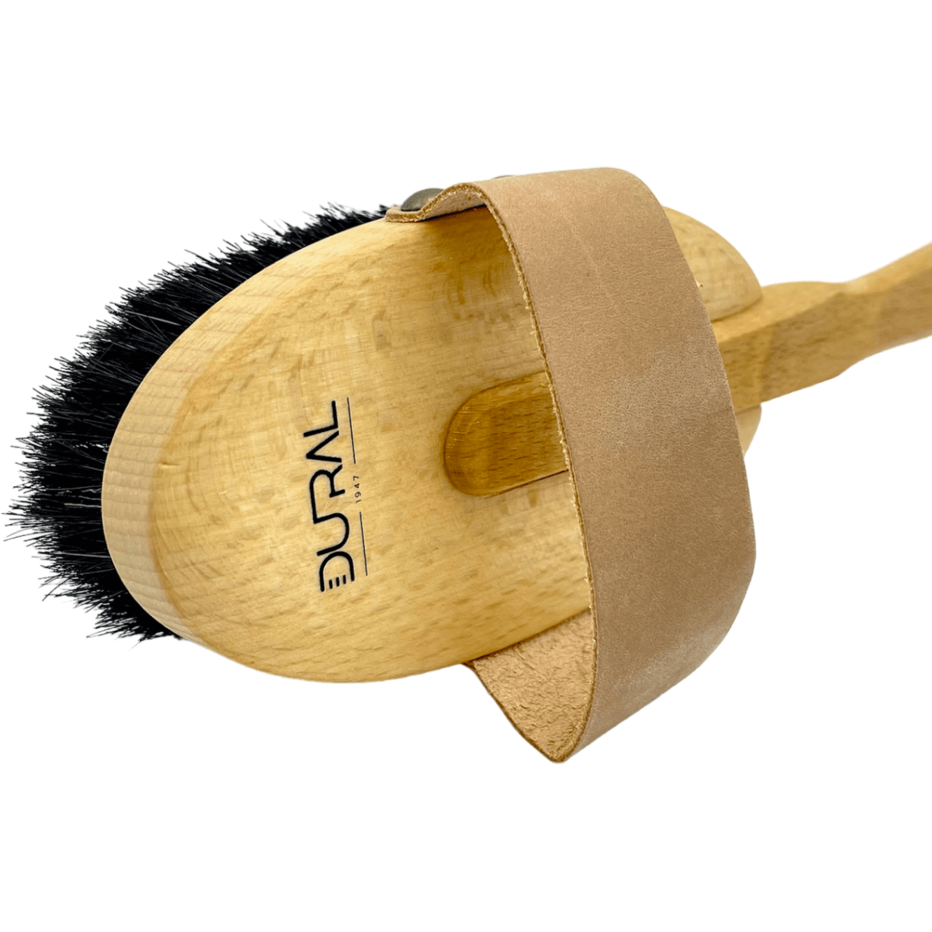 Dural Beech wood ionic body brush - bronze wire & horse hair