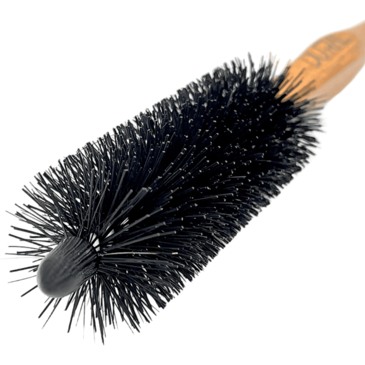 Dural Beech wood curling hair brush with mixed bristles