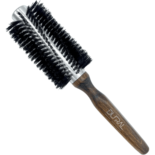 Dural Beech wood quick-styler hair brush with boar bristles - 12 rows