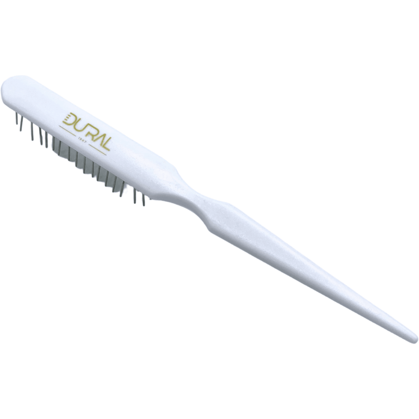 Dural back combing hair brush with steel pins