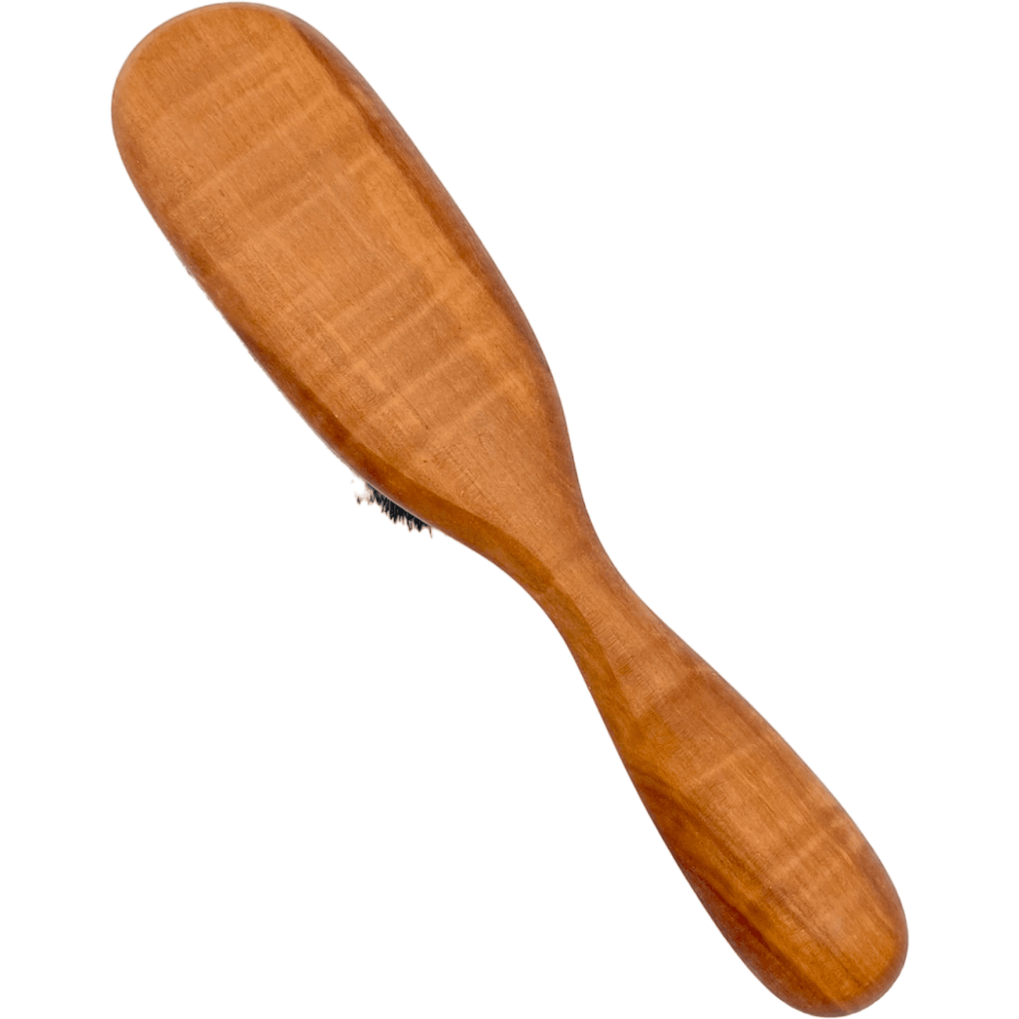 Dural Pear wood oval hair brush with boar bristles - 8 rows