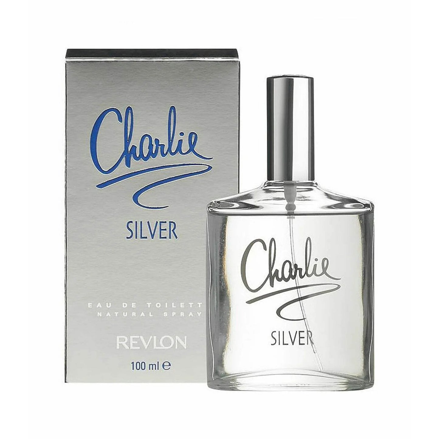 Charlie Silver by Revlon for Women - 3.4 oz EDT Spray