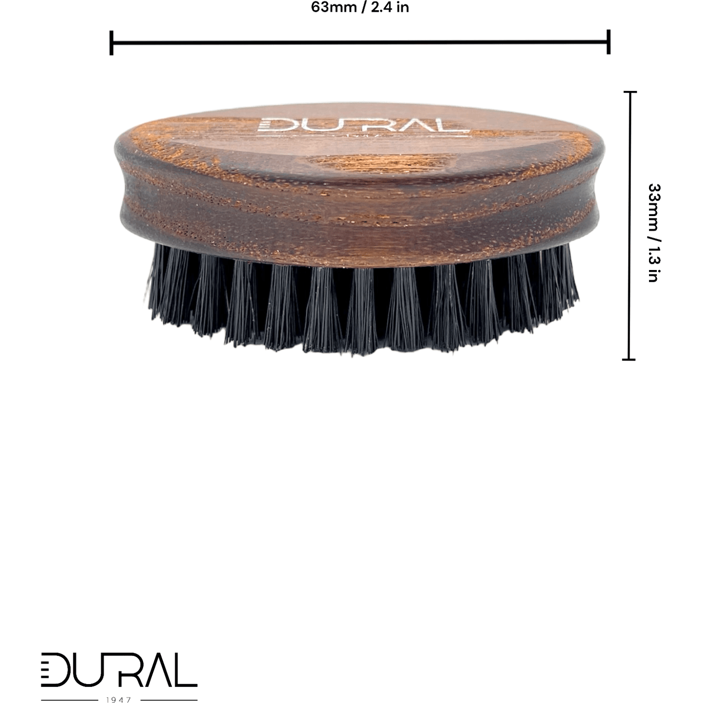 Dural Thermo ash wood nail brush - travel size