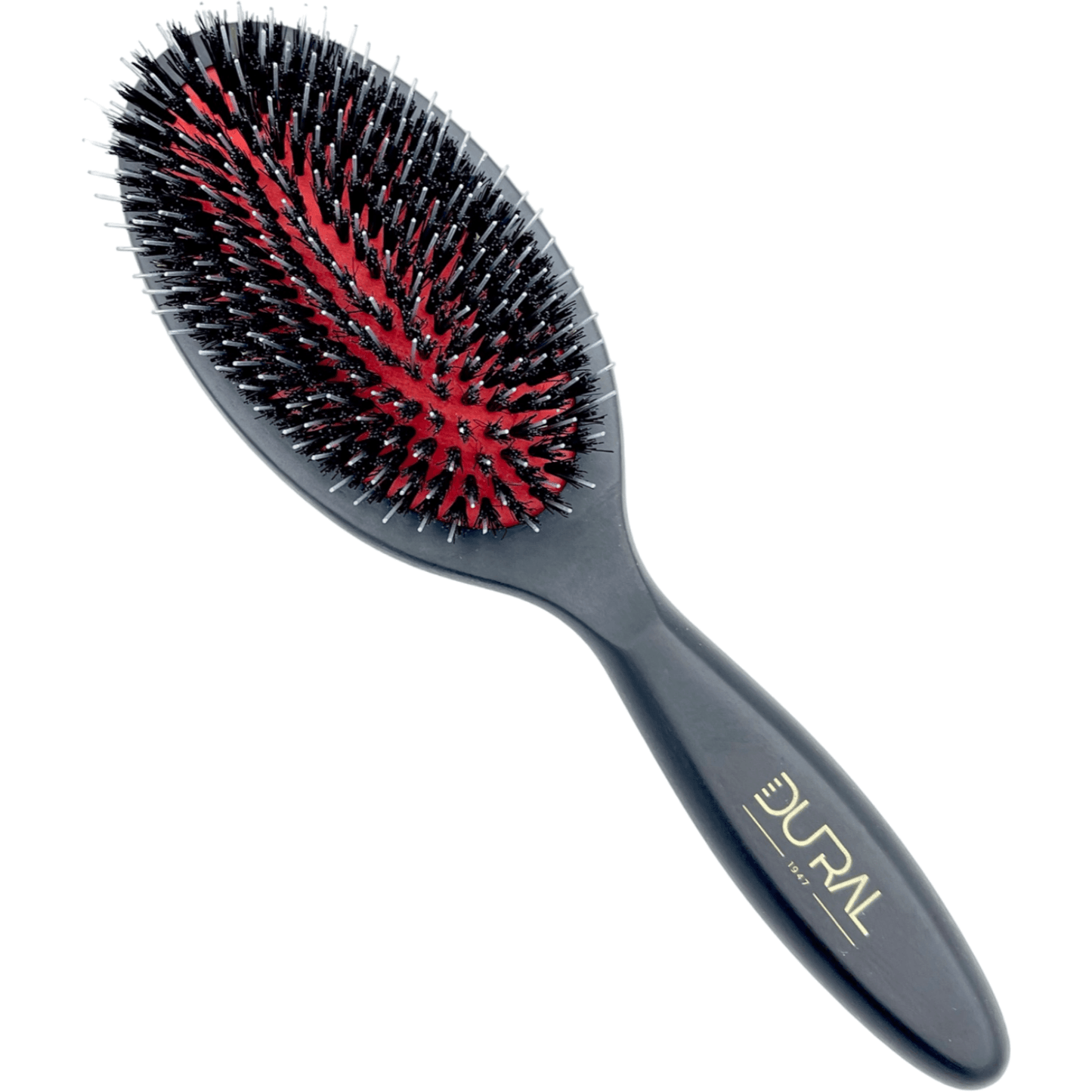 Dural Beech wood rubber cushion hair brush with boar bristles and nylon