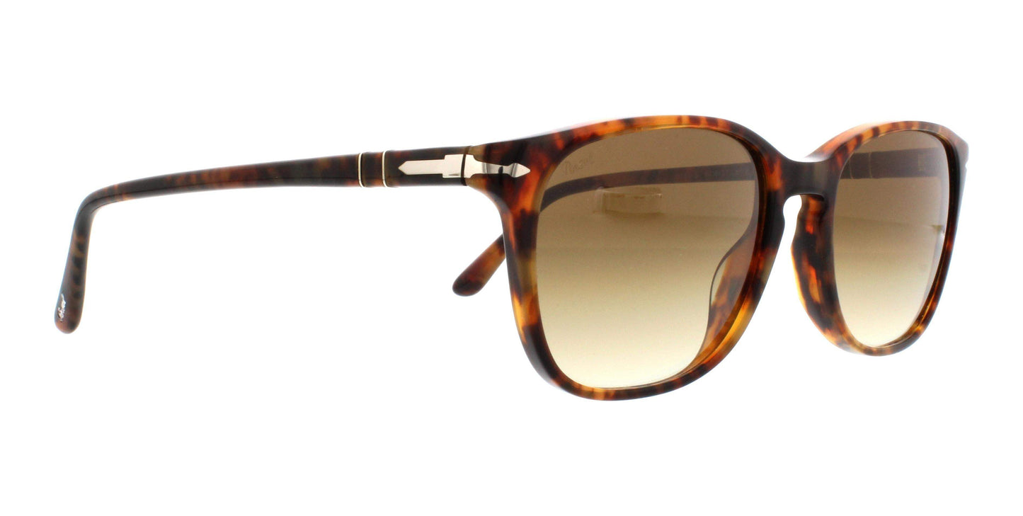 Persol PO3133S 9016-51 - Caffe-Brown Faded by Persol for Unisex - 52-18-145 mm Sunglasses