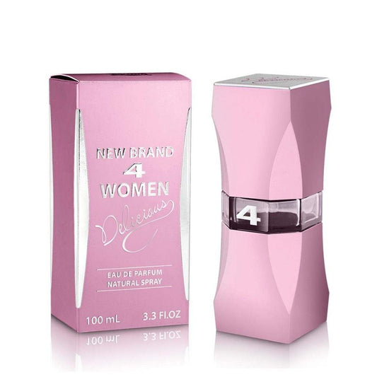 4 Women Delicioud by New Brand for Women - 3.3 oz EDP Spray