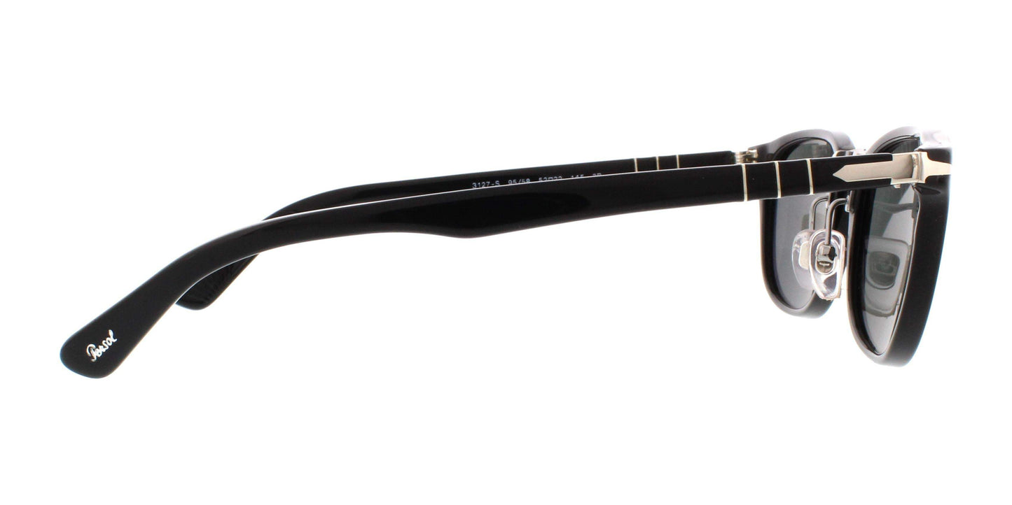 Persol PO3127S 95-31 Typewriter Edition - Black-Grey by Persol for Men - 50-22-145 mm Sunglasses