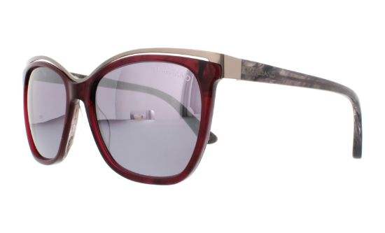 Guess GM 0745 69C Marciano - Burgundy Red-Grey-Grey by Guess for Women - 58-17-135 mm Sunglasses