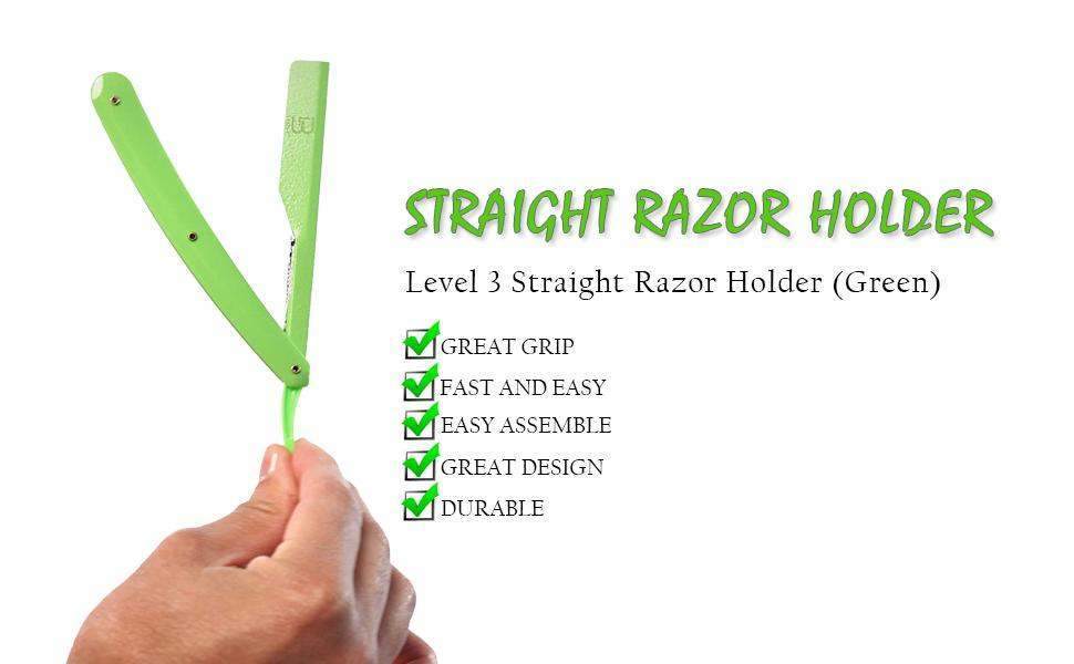 Level3 Lv3 - Green Razor Holder