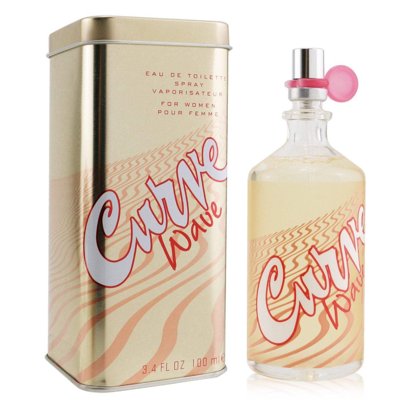 Curve Wave by Liz Claiborne for Women - 3.4 oz EDT Spray