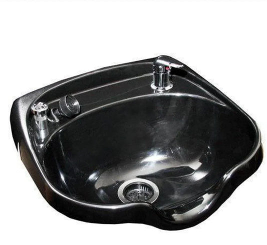 K-Concept Wall Mount Plastic Oval Shampoo Bowl