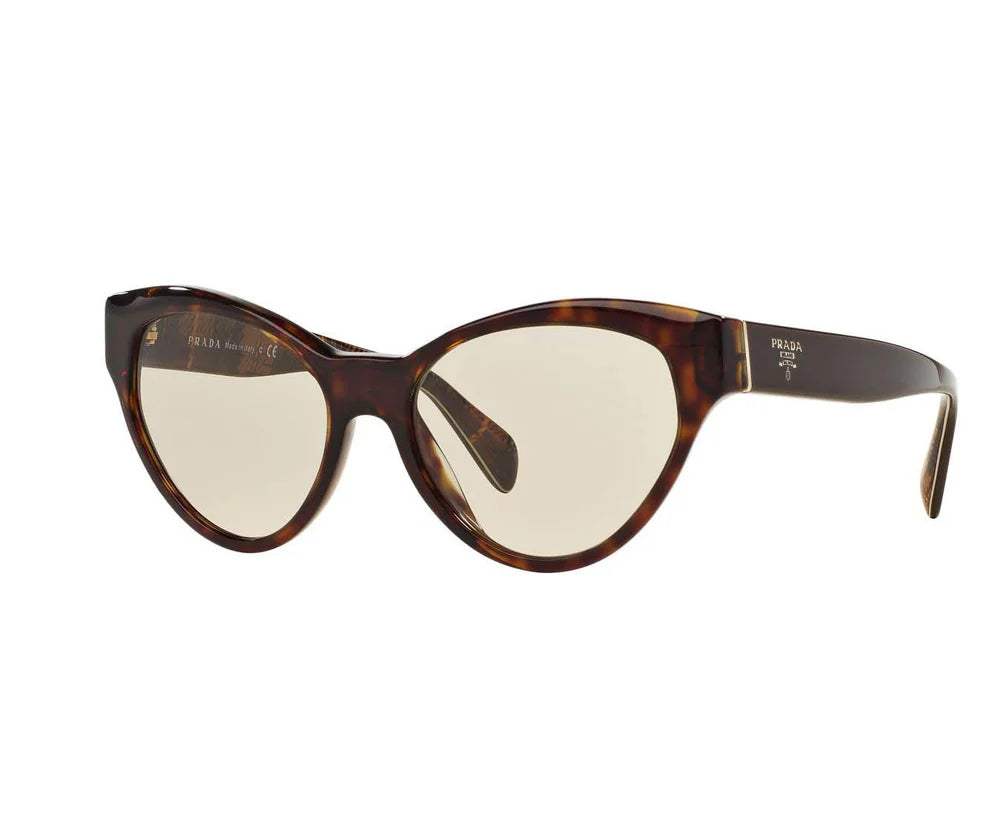 Prada SPR 08S 2AU-5J2 - Havana-Light Brown by Prada for Women - 55-17-140 mm Sunglasses