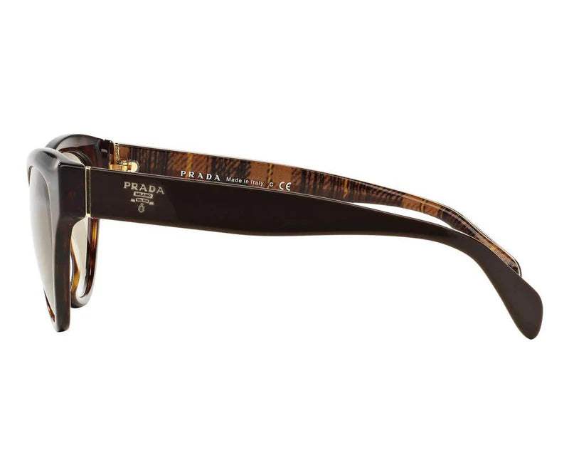 Prada SPR 08S 2AU-5J2 - Havana-Light Brown by Prada for Women - 55-17-140 mm Sunglasses