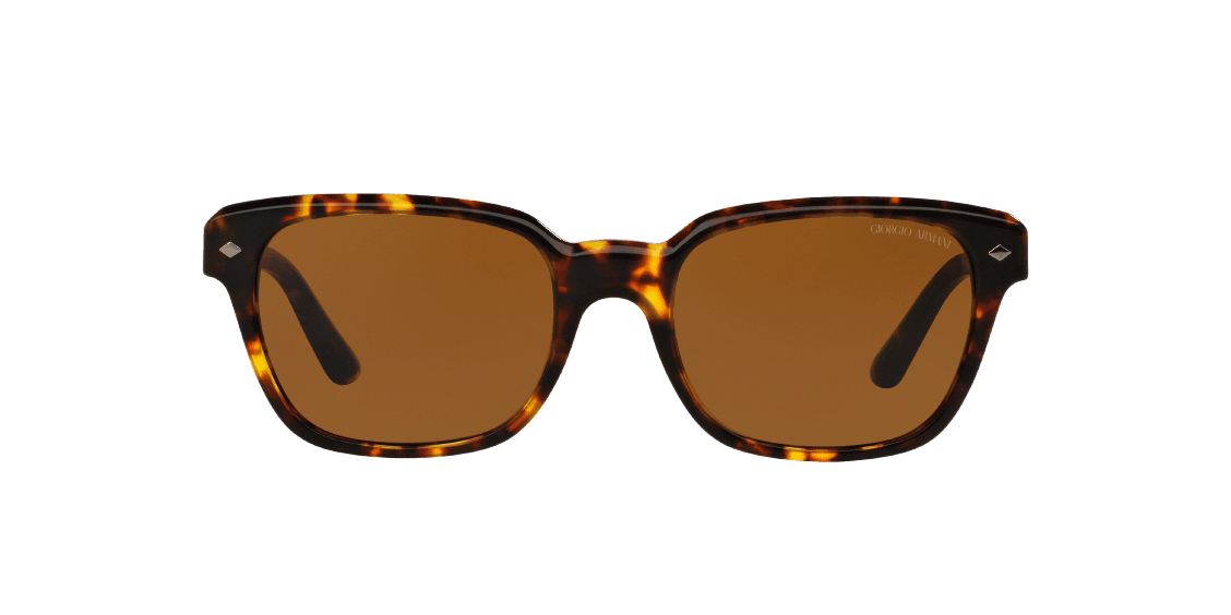 Giorgio Armani AR 8067 5092-53 Frames Of Life - Yellow Havana-Brown by Giorgio Armani for Men - 53-19-140 mm Sunglasses
