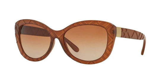 Burberry BE 4217 3575-13 - Matte Brown-Brown Gradient by Burberry - 56-16-140 mm Sunglasses