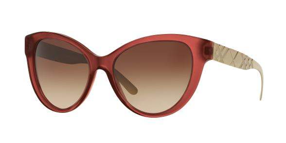 Burberry BE 4220 3576-13 - Matte Red-Brown Gradient by Burberry - 56-17-140 mm Sunglasses