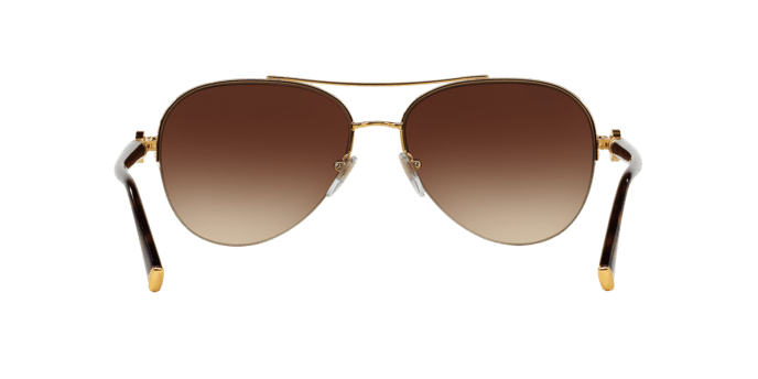 Bvlgari BV6068K 393-3B - Gold Plated-Brown Gradient by Bvlgari for Women - 59-16-135 mm Sunglasses