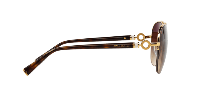 Bvlgari BV6068K 393-3B - Gold Plated-Brown Gradient by Bvlgari for Women - 59-16-135 mm Sunglasses