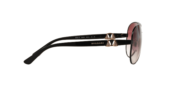 Bvlgari BV6080B 239-8H - Black-Violet Gradient by Bvlgari for Women - 59-13-135 mm Sunglasses