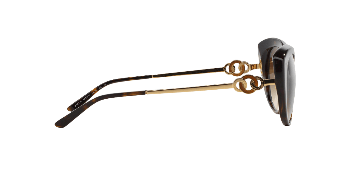 Bvlgari BV8141K 5193-13 - Dark Havana-Brown Gradient by Bvlgari for Women - 54-19-135 mm Sunglasses