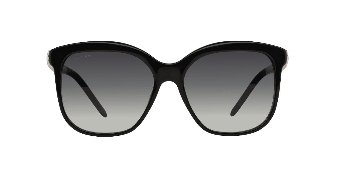 Bvlgari BV8155 501-T3 - Black-Grey Gradient Polarized by Bvlgari for Women - 57-16-140 mm Sunglasses