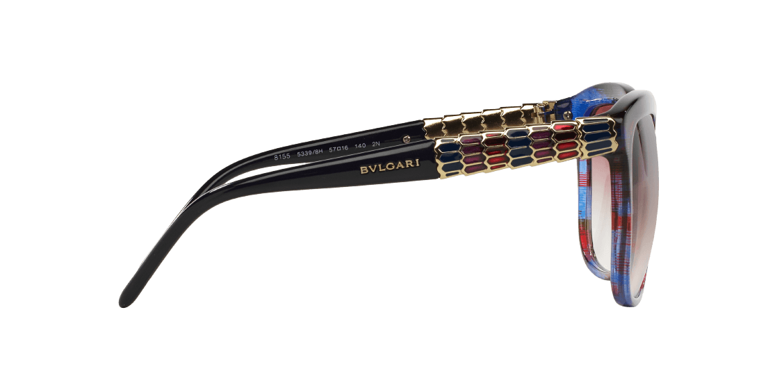 Bvlgari BV8155 5339-8H - Blue-Red Fantasy-Violet Gradient by Bvlgari for Women - 57-16-140 mm Sunglasses