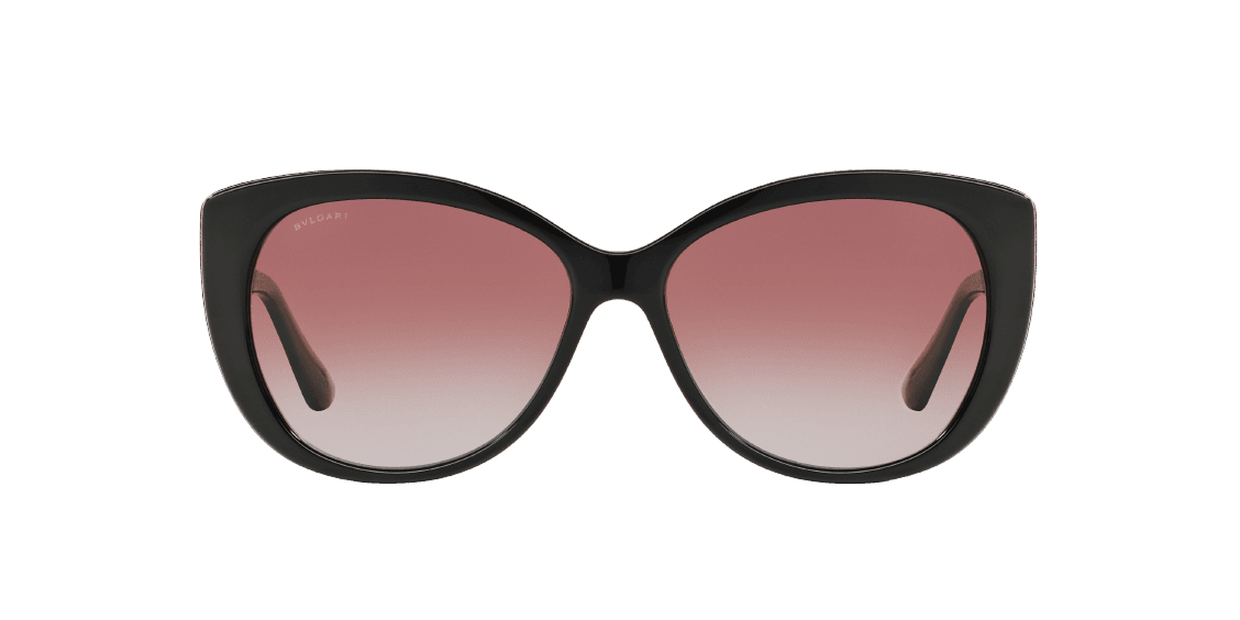 Bvlgari BV8157BQ 901-62 - Black-Violet Gradient Polarized by Bvlgari for Women - 57-15-135 mm Sunglasses
