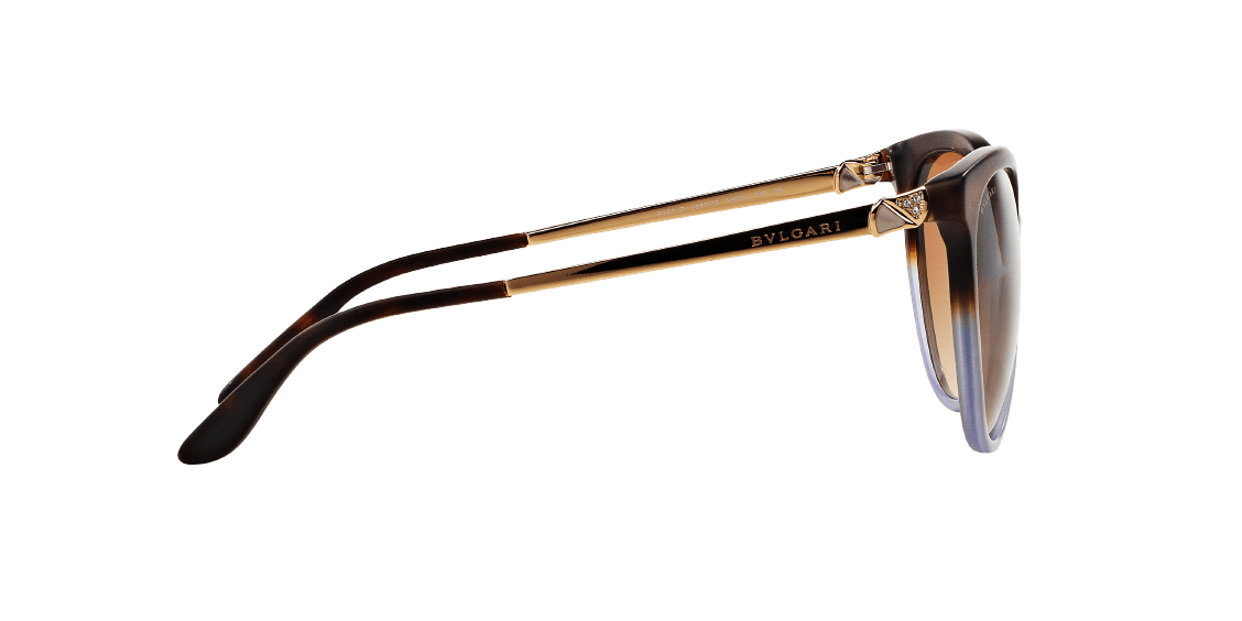 Bvlgari BV8161B 5363-4L - Brown-Blue by Bvlgari for Women - 56-18-140 mm Sunglasses