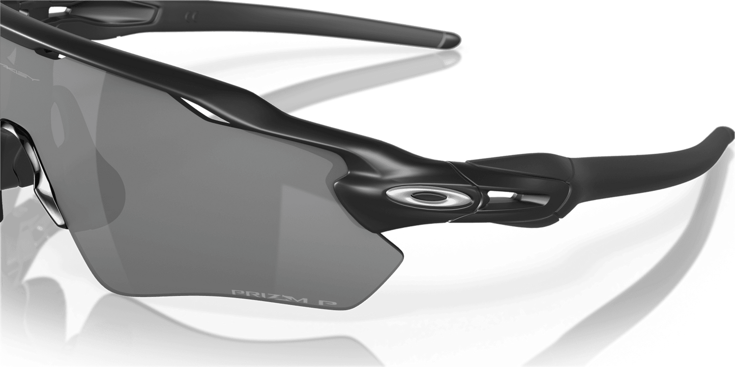 Oakley Radar Ev Path OO9208-07 - Black Shiny-Black Iridium Polarized by Oakley for Men - 38-00-128 mm Sunglasses