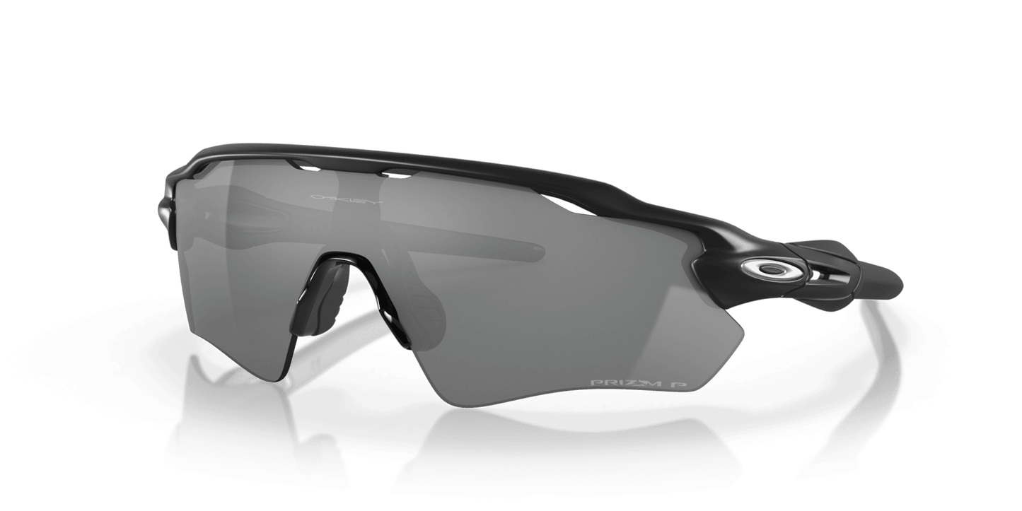 Oakley Radar Ev Path OO9208-07 - Black Shiny-Black Iridium Polarized by Oakley for Men - 38-00-128 mm Sunglasses