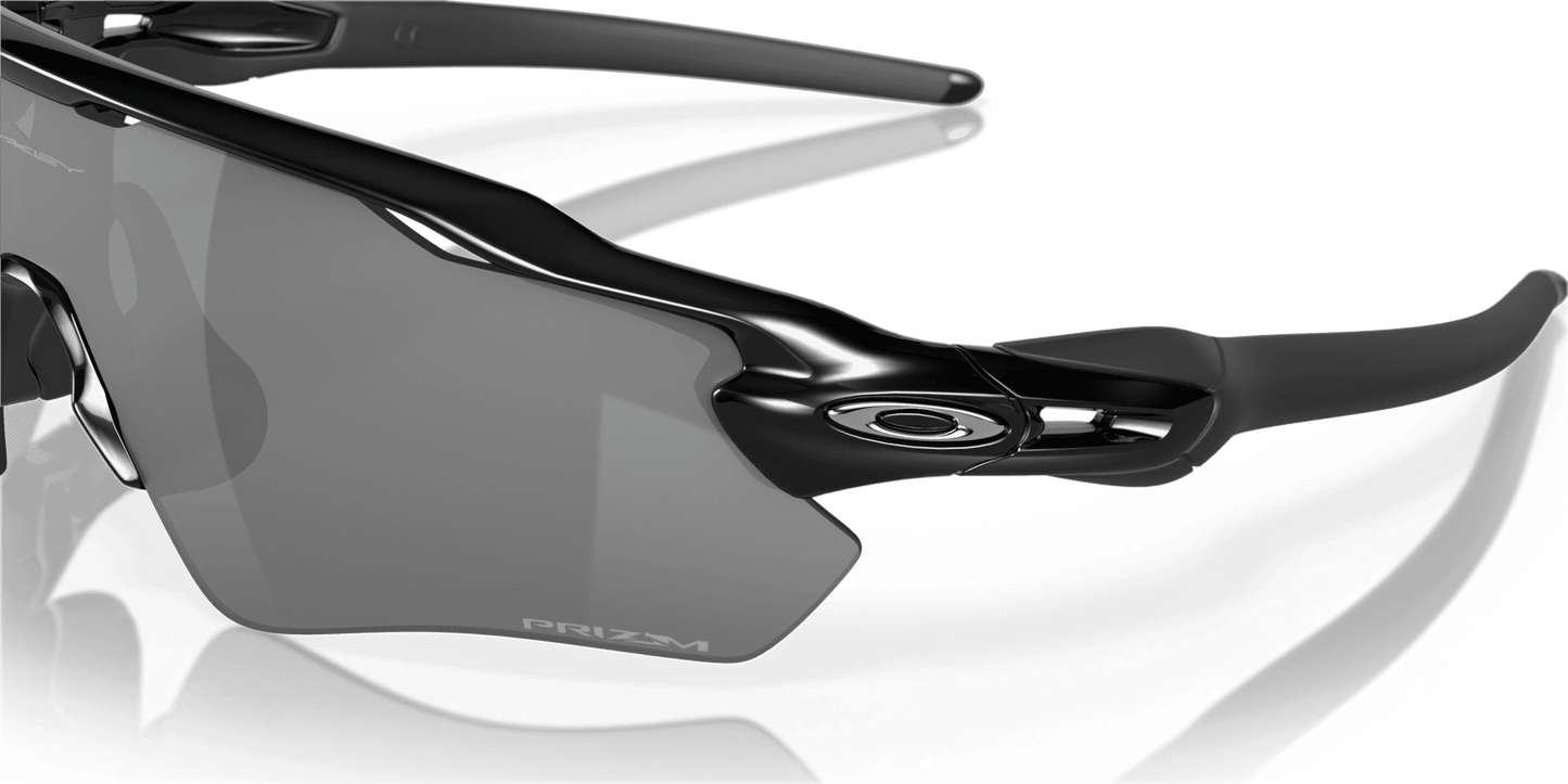 Oakley Radar Ev OO9275-06 - Polished Black-Black Iridium Polarized by Oakley for Men - 35-135-128 mm Sunglasses