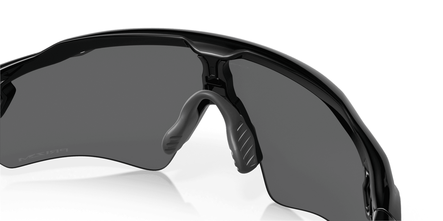 Oakley Radar Ev OO9275-06 - Polished Black-Black Iridium Polarized by Oakley for Men - 35-135-128 mm Sunglasses