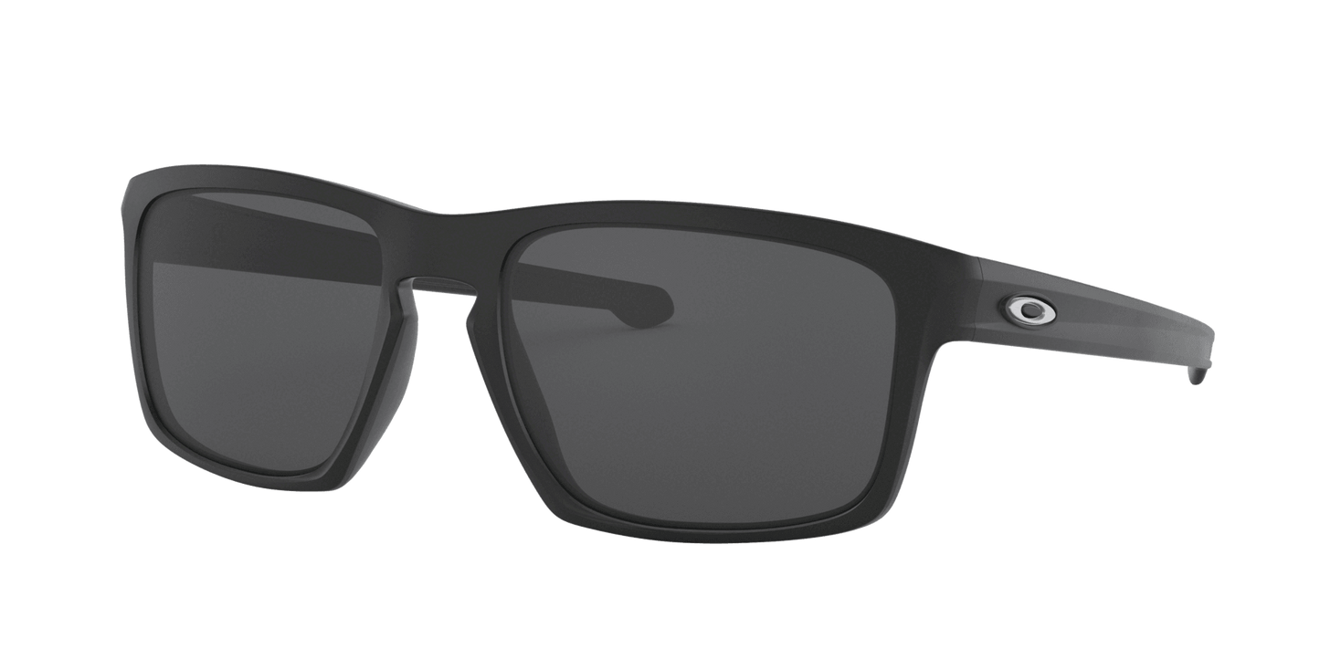 Oakley Sliver OO9269-01 - Matte Black-Grey by Oakley for Unisex - 57-17-141 mm Sunglasses