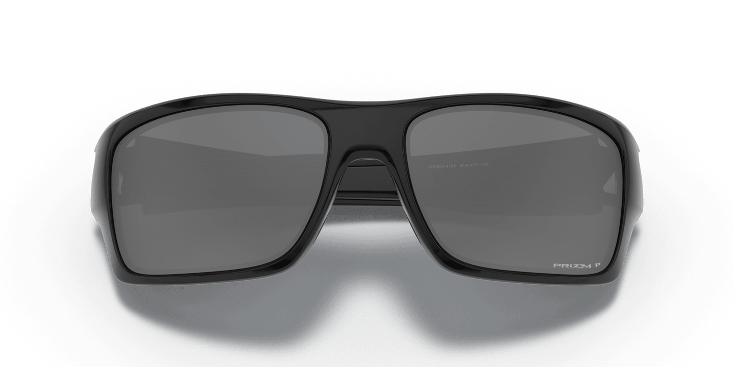 Oakley Turbine OO9263-15 - Matte Black-Jade Iridium by Oakley for Men - 65-17-132 mm Sunglasses