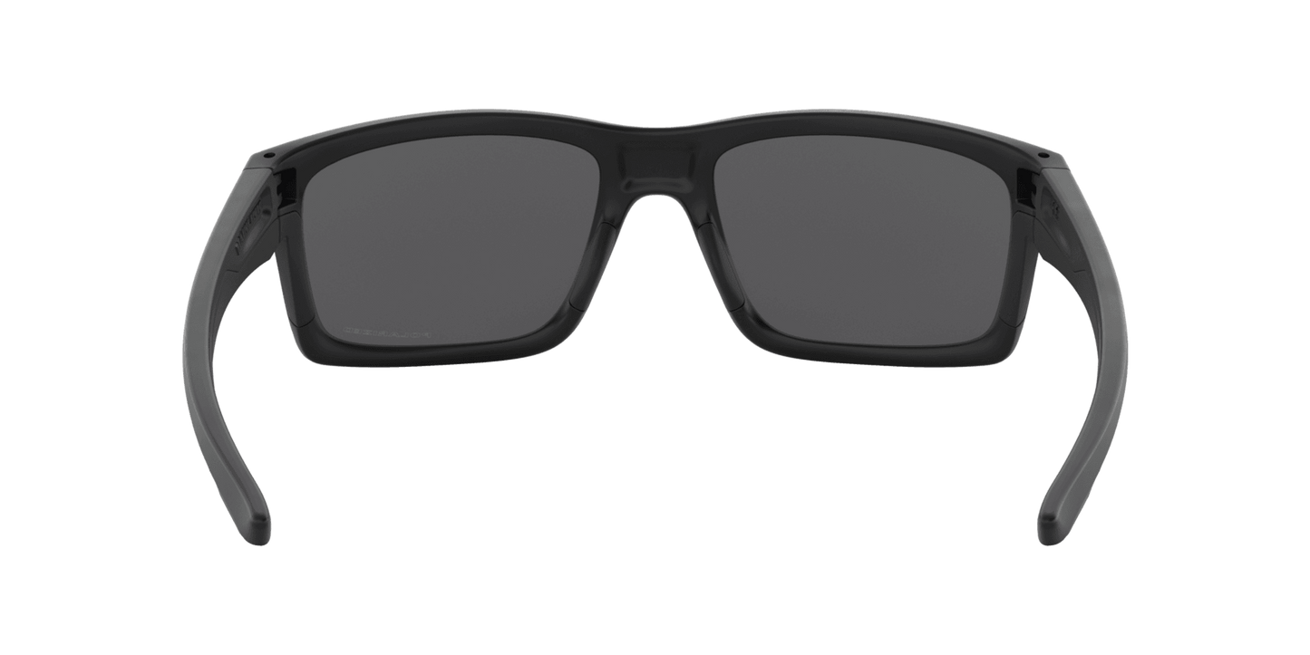 Oakley Mainlink OO9264-05 - Matte Black-Black Iridium Polarized by Oakley for Men - 57-17-138 mm Sunglasses