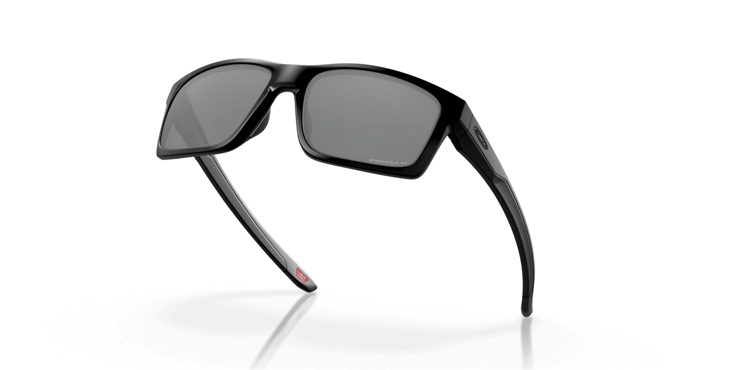 Oakley Mainlink OO9264-02 - Polished Black-Black Iridium by Oakley for Men - 57-17-138 mm Sunglasses
