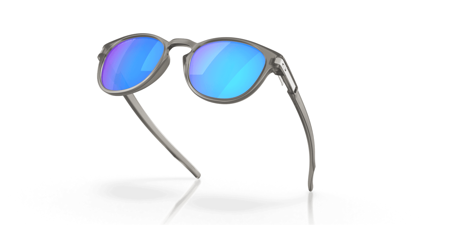 Oakley Latch OO9265-08 - Matte Gray Ink-Sapphire Iridium Polarized by Oakley for Men - 53-21-139 mm Sunglasses