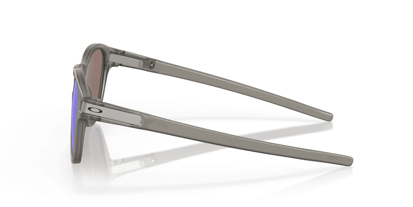 Oakley Latch OO9265-08 - Matte Gray Ink-Sapphire Iridium Polarized by Oakley for Men - 53-21-139 mm Sunglasses